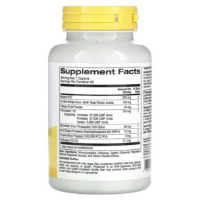 Super Nutrition Simply One Complete Enzymes 90 Capsules 033739001246