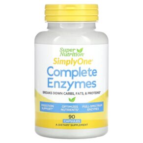 Super Nutrition Simply One Complete Enzymes 90 viên 033739001246
