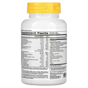 Super Nutrition SimplyOne Men's 50+ Multivitamin with Supporting Herbs Iron Free 90 Tablets 3 Super Nutrition SimplyOne Men's 50+ Multivitamin with Supporting Herbs Iron Free 90 Tablets 033739001987