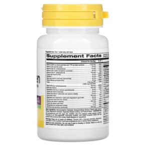 Super Nutrition SimplyOne Women’s 50+ Triple Power Multivitamins Iron Free 30 Tablets 033739002274