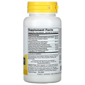 Super Nutrition Testo Energy 60 Veg Capsules 033739001284