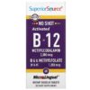 Superior Source Activated B-12 Methylcobalamin B-6 (P-5-P) & Methylfolate 60 viên 076635904754
