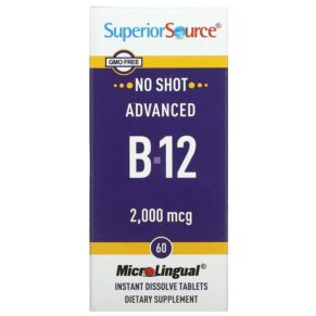 Superior Source Advanced B-12 2.000 mcg 60 viên 076635920303