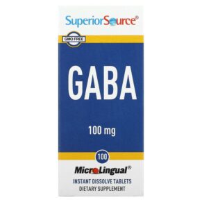 Superior Source GABA 100 mg 100 viên 076635909001