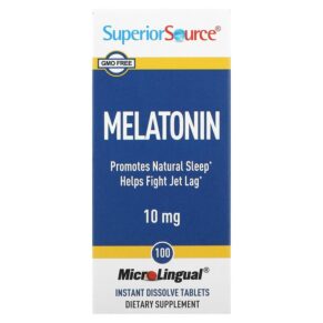 Superior Source Melatonin 10 mg 100 viên 076635902408