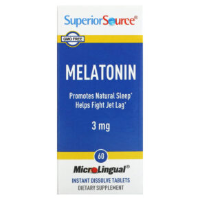 Superior Source Melatonin 3 mg 60 viên 076635900008