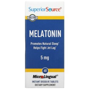 Superior Source Melatonin 5 mg 60 viên 076635907403