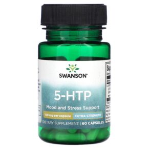 Swanson 5-HTP Extra Strength 100 mg 60 viên 087614025186