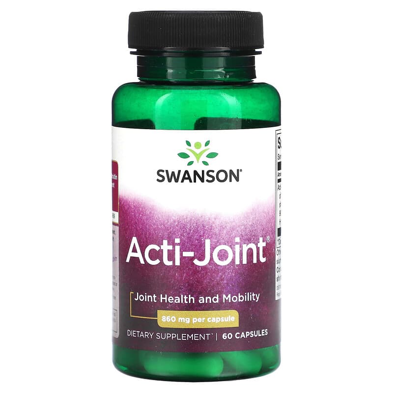 Swanson Acti-Joint 860 mg 60 viên 087614026633