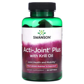 Swanson Acti-Joint Plus + Krill Oil 60 viên 087614210124