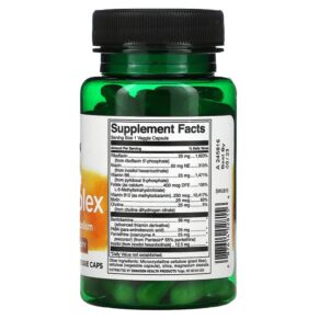 Swanson Activated B-Complex 60 Veggie Caps 087614028156