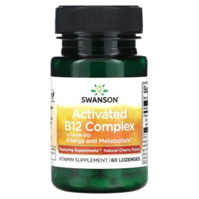 Swanson Activated B12 Complex Natural Cherry 60 viên 087614029078
