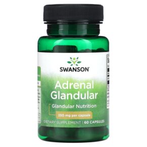 Swanson Adrenal Glandular 350 mg 60 viên 087614112237