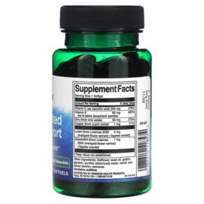 Swanson Age Related Eye Support 60 Softgels 087614118574