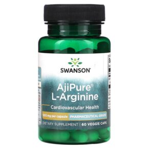 Swanson AjiPure L-Arginine 500 mg 60 viên 087614024547