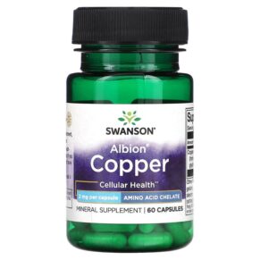 Swanson Albion Copper 2 mg 60 viên 087614024684