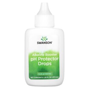 Swanson Alkaline Booster pH Protector Drops 1.25 fl oz (37.5 ml) 087614100098