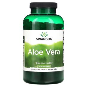 Swanson Aloe Vera 25 mg 300 viên 087614141626