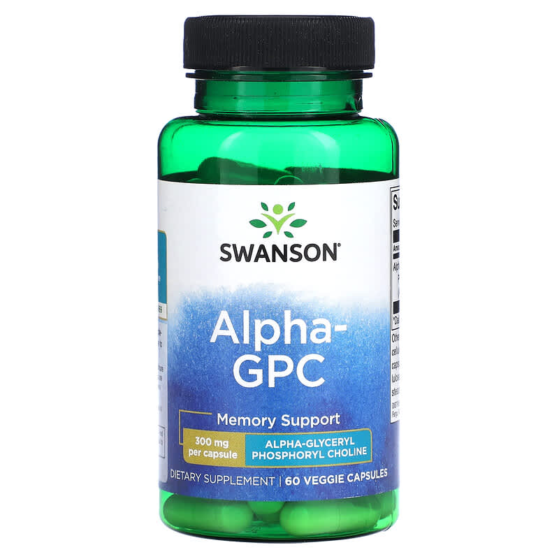 Swanson Alpha GPC 300 mg 60 viên 087614210353