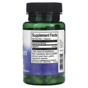 Swanson Apigenin 50 mg 90 Capsules 087614023755