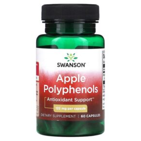 Swanson Apple Polyphenols 125 mg 60 viên 087614023014