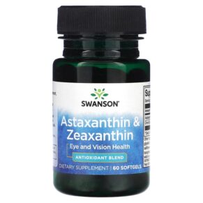 Swanson Astaxanthin & Zeaxanthin 60 viên 087614029252