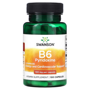 Swanson B6 Pyridoxine 100 mg 100 viên 087614010212