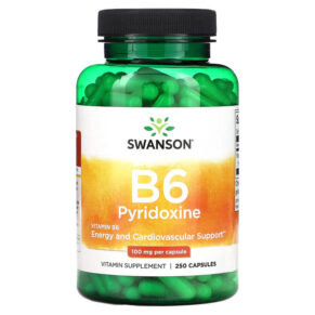 Swanson B6 Pyridoxine 100 mg 250 viên 087614010229