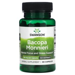 Swanson Bacopa Monnieri 50 mg 90 viên 087614116907