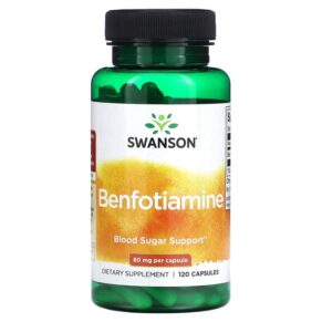 Swanson Benfotiamine 80 mg 120 viên 087614029757