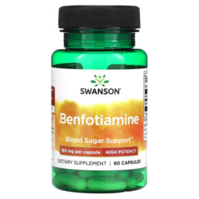 Swanson Benfotiamine High Potency 160 mg 60 viên 087614029764