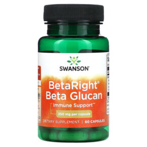 Swanson BetaRight Beta Glucan 250 mg 60 viên 087614021874