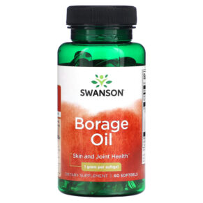 Swanson Borage Oil 1 g 60 viên 087614170114
