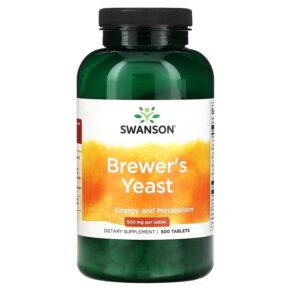 Swanson Brewer's Yeast 500 mg 500 viên 087614018355