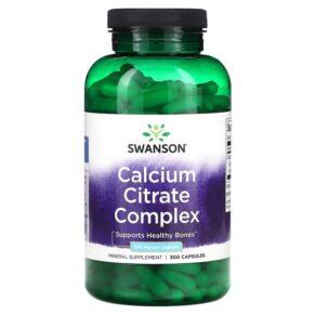 Swanson Calcium Citrate Complex 250 mg 300 viên 087614111100