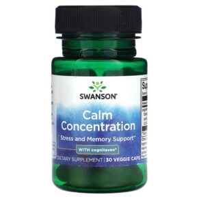 Swanson Calm Concentration + Cognitaven 30 viên 087614118536