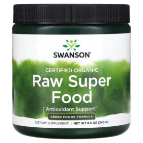 Swanson Certified Organic Raw Super Food 8.5 oz (240 g) 087614060705