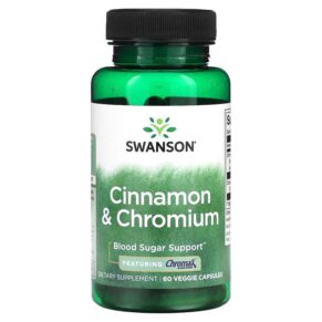 Swanson Cinnamon & Chromium 60 viên 087614116839