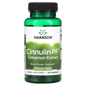 Swanson Cinnulin PF Cinnamon Extract 150 mg 120 viên 087614022345