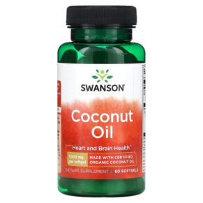 Swanson Coconut Oil 1.000 mg 60 viên 087614170459