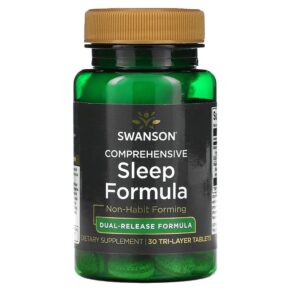 Swanson Comprehensive Sleep Formula 30 Tri-Layer viêns 087614210773