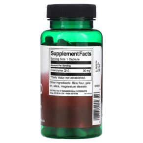 Swanson CoQ10 30 mg 120 Capsules 087614016306