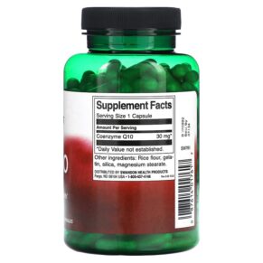 Swanson CoQ10 30 mg 240 Capsules 087614017617