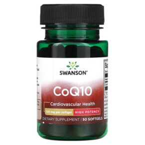 Swanson CoQ10 High Potency 100 mg 50 viên 087614025605