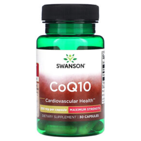 Swanson CoQ10 Maximum Strength 200 mg 30 viên 087614020341