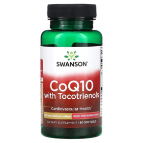 Swanson CoQ10 + Tocotrienols 200 mg 60 viên 087614023458