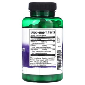 Swanson Coral Calcium Complex 90 Capsules 3 Swanson Coral Calcium Complex 90 Capsules 087614022239