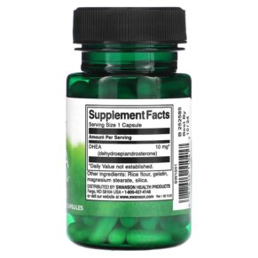 Swanson DHEA 10 mg 120 Capsules 087614110417