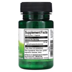 Swanson DHEA 50 mg 120 Capsules 087614022611