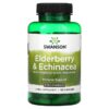 Swanson Elderberry & Echinacea + Agaricus Blazei Mushroom 120 viên 087614110448
